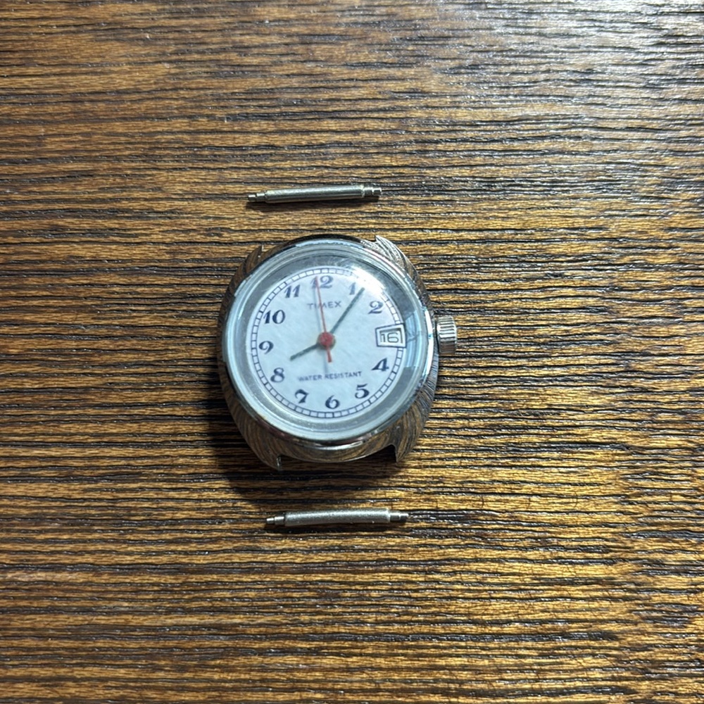 Timex Silver Water Resistant Watch Classic Design